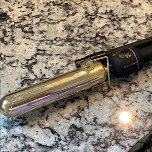Hot tools curling iron 1 1/4